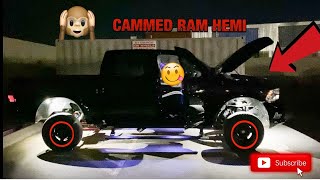 Lifted 2015 RAM 1500 Cammed sound night walk around [upl. by Nodaj]