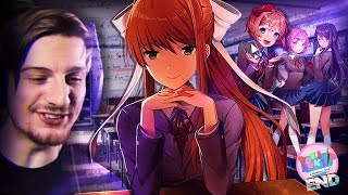 THIS ENDING IS AWESOME  Doki Doki Literature Club FINALE TRUE ENDING [upl. by Akli]