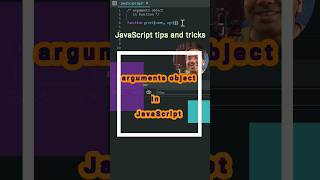 Interview question  arguments object in JavaScript interview shorts jsbyjs [upl. by Scott301]