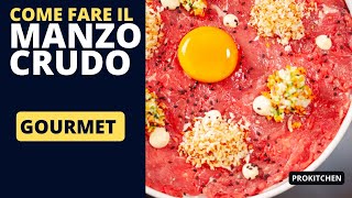 Ricetta  Carpaccio di Manzo Gourmet ⭐⭐⭐ LO FAI IN 5 MINUTI non ci credi scopri la ricetta [upl. by Hailat937]