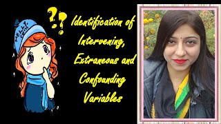 How to Identify Variables in Research  Intervening vs Extraneous vs Confounding Variables  NET [upl. by Okihcim]