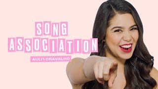 Rise Star Aulii Cravalho Sings Through ELLEs Song Association Game  ELLE [upl. by Akayas72]