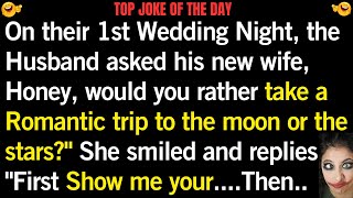 😂 joke of the day  The Romantic Rocket Proposal A Wedding Night Adventure humor [upl. by Thgiled]