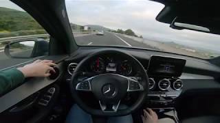 Mercedes GLC 250d 4MATIC POV drive [upl. by Arimlede288]