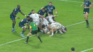 TOP 14  Essai de Jules LE BAIL RCV  Montpellier Hérault Rugby – RC Vannes [upl. by Ryter]