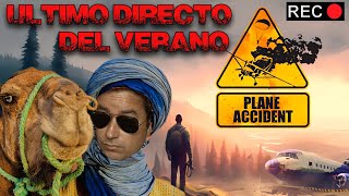 PRIMER directo de TEMPORADA y ÚLTIMO del VERANO INVESTIGANDO ACCIDENTES AEREOS [upl. by Islehc373]