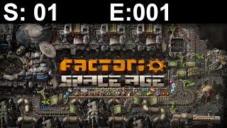 Factorio Space Age  S1 E1  Abgestürzt aber glücklich [upl. by Nyberg148]