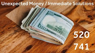 Manifest Unexpected Money  Immediate Solutions  520 741  Grabovoi Numbers [upl. by Eislehc646]