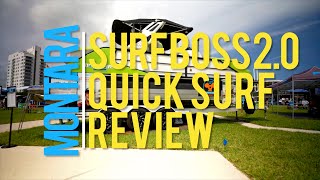 2024 Montara Surf Boss 20  Wakesurf Review  Its a Pontoon and it Surfs [upl. by Firman]