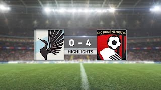 HIGHLIGHTS Minnesota United FC vs AFC Bournemouth  July 20 2016 [upl. by Eyllom]