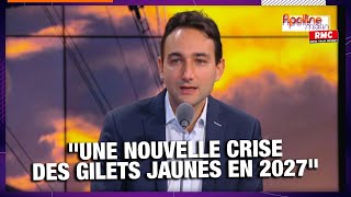 Hausse des taxes sur lélectricité  quotUne nouvelle crise des gilets jaunesquot alerte Nicolas Goldberg [upl. by Nolat]