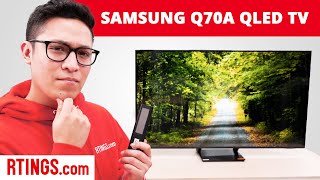 Samsung Q70A QLED TV Review 2021  The Q70T Improved [upl. by Marek]