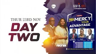 GOD IS ABLE CONFERENCE 2023 HIS MERCY  YOUR ADVANTAGE  DAY 2  NOV 23 2023 [upl. by Gowon]