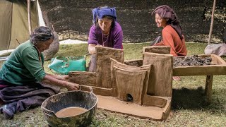 How to Make a Traditional Tibetan Cooker [upl. by Gweneth]