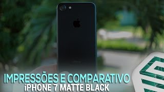 iPhone 7 Primeiras Impressões e Comparação iPhone 66S [upl. by Nasia]