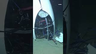 New video shows Titan submersible wreck on ocean floor [upl. by Farlay]