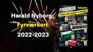 Harald Nyborg Fyrværkeri 20222023 [upl. by Hterag505]