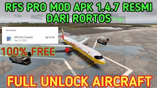 RFS PRO M0D APK 147 RESMI DARI RORTOS [upl. by Ellerol]