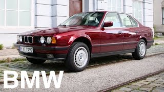 The BMW 5 Series History The 3rd Generation E34 [upl. by Lesli90]