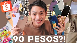 SHOPEE HAUL 💸 AFFORDABLE IPHONE CASE amp ACCESSORIES [upl. by Christenson]