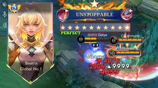 BEATRIX 98 WINRATE SECRET TRICK FULL TUTORIALAuto Winstreak MLBB [upl. by Carr]