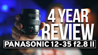 4 YEARS with the PANASONIC 1235 II f28 REVIEW  FOOTAGE [upl. by Shandy]