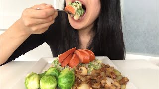 MUKBANG ANDIJVIE STAMPPOT  🇳🇱 DUTCH MASHED POTATO CASSEROLE  SMOKED SAUSAGE [upl. by Yulma]