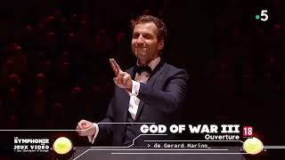 God of War III Theme by FR Choir and Philharmonic Orchestra LIVE [upl. by Esinehs]