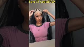 💇HOW TO Sleek Long Hair Quick Weave wLeave Out l Straight Natural Hair ElfinHair [upl. by Susannah]