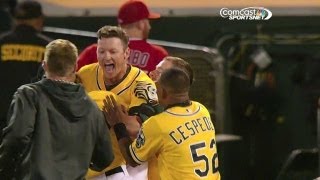 Donaldson walks off As with single in ninth [upl. by Poler909]