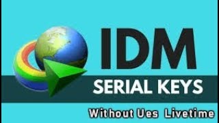 IDM Serial Number For Registration Free  IDM Lifetime Key Tutorial Download IDM [upl. by Rina]