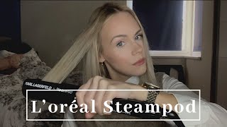 L’ORÉAL STEAMPOD 30 TESZT  KARL LAGERFELD x STEAMPOD EDITION [upl. by Teryn897]