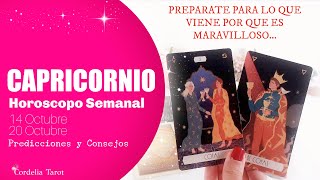 ⭐️CAPRICORNIO UNA HISTORIA DE AMOR INTENSA ❤️😍❤️ Horóscopo  Tarot Semanal Cordelia [upl. by Sams]