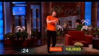 Andrew Garfield Dancing Gangnam Style on Ellen [upl. by Ahseiuqal]