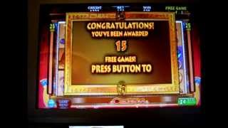 Bonus Cleopatra Fort Knox Version  1c IGT Video Slots [upl. by Kwei]