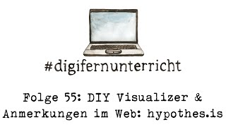 Folge 55 DIY Visualizer amp Anmerkungen mit hypothesis [upl. by Laehpar]