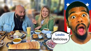 ITALIANS try SOUTH INDIAN FOOD for the FIRST TIME  American Reacts [upl. by Idnim]