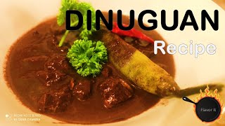 Dinuguan  Filipino Recipe  Delicious Ulam [upl. by Cristabel]