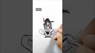 Itachi drawing ll Quick sketch shots art anime itachi [upl. by Nosduh293]