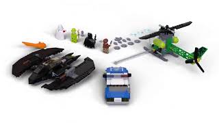 LEGO 76120 Batman Batwing and The Riddler Heist  LEGO Super Heroes [upl. by Adiol704]