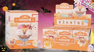 Unboxing Bobarat Idea Dessert House Series Blind Box kikagoods figure toy asmr halloween [upl. by Sunshine]