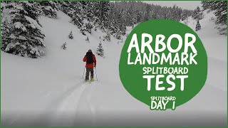 Arbor Landmark Splitboard Day 1 Test amp Splitboard Tips Day in the Life and EPIC Powder [upl. by Sailesh179]