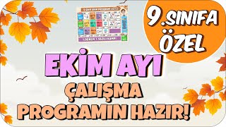 Lisede Başarı Artıran Ders Çalışma Programı ❗ 9 Sınıfa Özel 💥 [upl. by Arimay244]