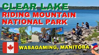 MINI BANFF IN MANITOBA  CLEAR LAKE AT RIDING MOUNTAIN NATIONAL PARK  WASAGAMING MANITOBA [upl. by Bridges338]