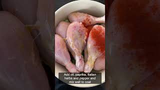 Easy chicken drumsticks oven bake [upl. by Reg]