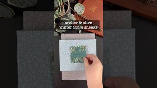 Archer amp Olive Winter 2024 Sneak Peek [upl. by Wivinah]