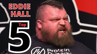 EDDIE HALL  Greatest Feats of STRENGTH [upl. by Namlaz121]