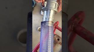 Installation process of PVC transparent hose joints [upl. by Iramo]