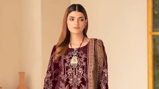 Ramsha Women’s Formal Wear Fabric Velvet 9000 Micro Party Wear Festive collection [upl. by Eyssej]