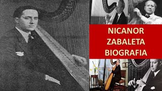 NICANOR ZABALETA MÚSICO Y EDUCADOR ESPAÑOL  BIOGRAFÍA [upl. by Elata]